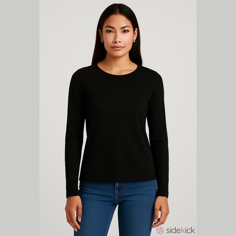 GAP Women’s Black Long Sleeve Tee Tall